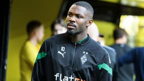 Marcus Thuram avec le Borussia Mönchengladbach en mai 2023