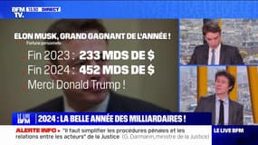 Elon Musk, Mark Zuckerberg... Ces personnes qui ont gagné le plus d'argent en 2024