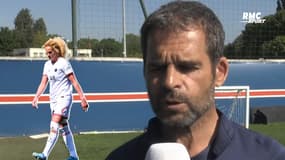 PSG (F) : Ollé-Nicolle confirme qu'Hamraoui s'entraîne encore à l'écart