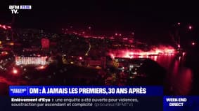 Marseille: les supporters marseillais célèbrent les 30 ans de la victoire de l'OM en Ligue des Champions