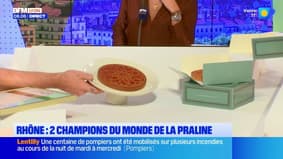 2 champions du monde de la praline invités ce jeudi sur BFM Lyon