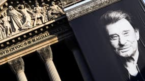 L'église de la Madeleine le 9 décembre 2017, jour des obsèques de Johnny Hallyday