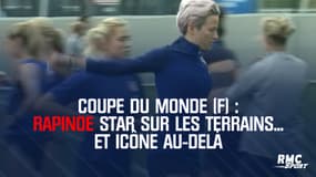Coupe du monde (F) : Rapinoe star sur les terrains... et icône au-delà