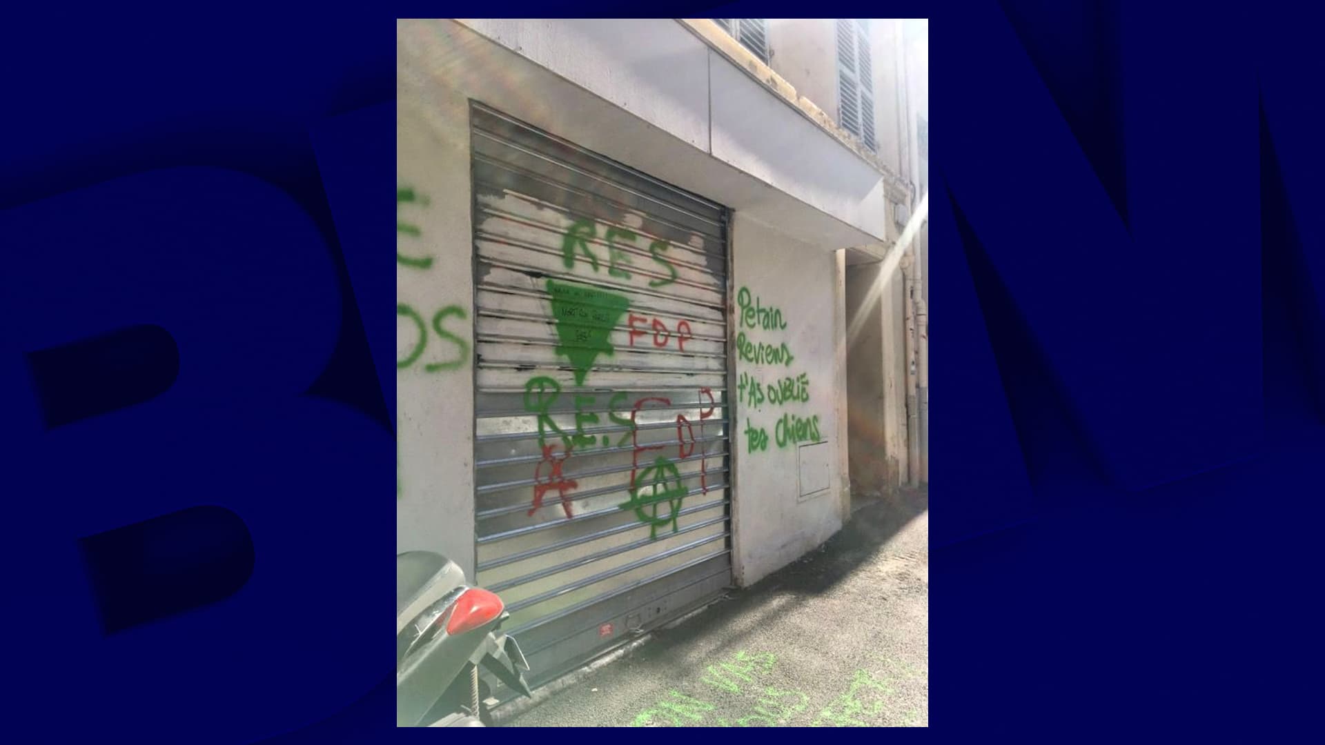 Far-Right Party’s Headquarters in Bouches-du-Rhône Vandalized for the Third Time