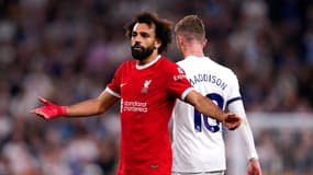 L'incompréhension de Mohamed Salah, le 30 septembre 2023, contre Tottenham