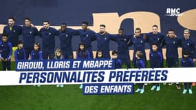 Équipe de France : Giroud, Lloris et MBappé personnalités préférées des enfants
