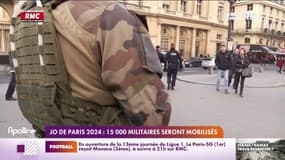 JO de Paris 2024: 15 000 militaires seront mobilisés
