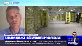 Le directeur général d'Amazon France confirme la réouverture des 6 sites sur le territoire