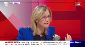 Agnès Pannier-Runacher sur l'indemnité carburant: "C'est un dispositif ouvert à tous ceux qui ont besoin de leur voiture pour aller travailler"