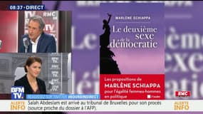 Marlène Schiappa face à Jean-Jacques Bourdin en direct