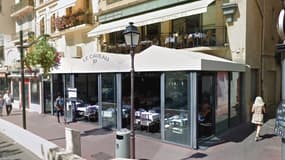 La devanture du restaurant Le Caveau 30, à Cannes, où a un lieu l'explosion d'une lampe à éthanol le 27 novembre 2024, ici en septembre 2017.