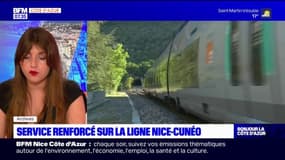 Transports: service renforcé sur la ligne Nice-Cunéo cet été