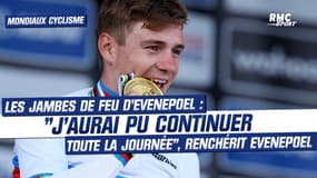 Mondiaux de cyclisme : "J'aurai pu continuer toute la journée", les jambes de feu d'Evenepoel sacré champion du monde du contre-la-montre