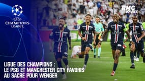 Ligue des champions : Le PSG et Manchester City favoris au sacre pour Wenger