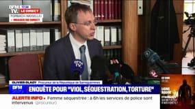 Femme séquestrée à Forbach: "La garde à vue de l'homme va être prolongée", indique le procureur de la République de Sarreguemines, Olivier Glady