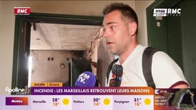 Après le feu, les Marseillais face aux dégâts
