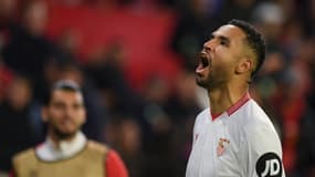 Youssef En-Nesyri avec Séville face au PSV en Ligue des champions, le 29 novembre 2023.