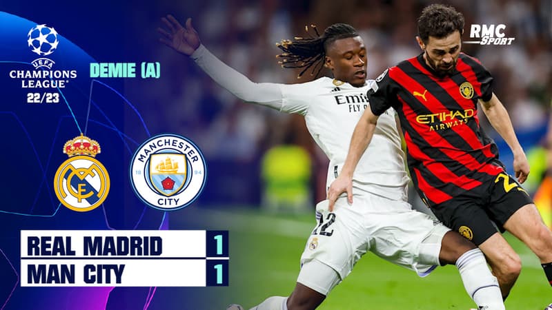 Real 1-1 Man. City : le match solide de Camavinga... tout de même impliqué sur l'égalisation des Cityzens