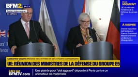 Ukraine: "Notre objectif est de contraindre la Russie de revenir à la table des discussions de paix", déclare Catherine Vautrin, ministre des Armées