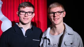 Felix et Alexis Lebrun en janvier 2024