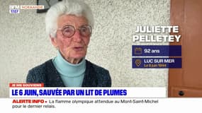 "Je me souviens...": Juliette, sauvée par un lit de plumes à 11 ans le 6 juin 1944