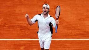 Olivier Mutis à Roland-Garros, le 30 mai 2004
