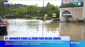 L'Essonne inondée pour la deuxième fois en dix jours