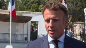 Emmanuel Macron en Algérie, le 26 août 2022