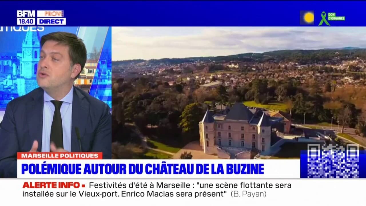 Marseille: Benoît Payan justifie le choix de la mairie sur le Château ...