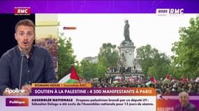 Soutien à la Palestine: 4 500 manifestants à Paris