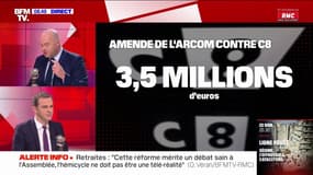 "Il y a eu manquement": Olivier Véran réagit à la sanction de l'Arcom contre C8 après les insultes de Cyril Hanouna envers Louis Boyard