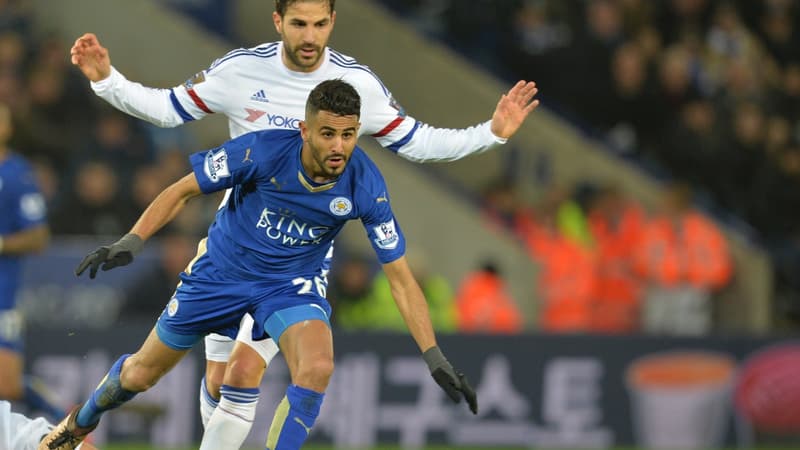 Ryah Mahrez devance Cesc Fabregas