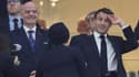 France-Maroc : Gianni Infantino et Emmanuel Macron