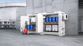 DENIOS : Solutions de stockage industriel de produit dangereux