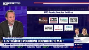 Jean-Marc Dumontet (JMD Production) : Les théâtres pourront rouvrir le 19 mai ! - 29/04