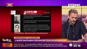 L'alerte enlèvement déclenchée pour un nourrisson 