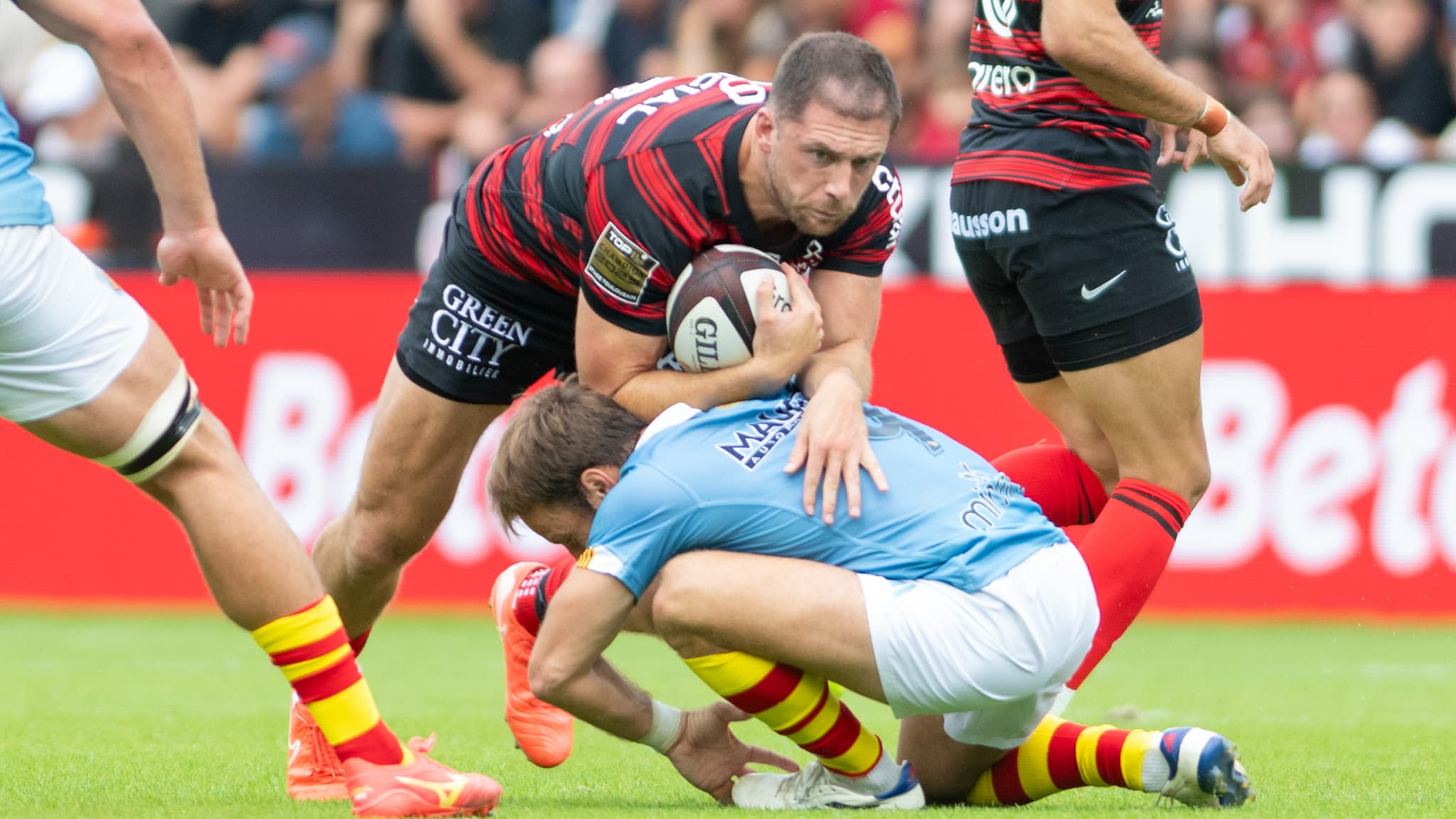 "UN DES PLUS MAUVAIS MATCHS QU'ON AIT PU FAIRE ICI": PIERRE-LOUIS BARASSI DÉÇU MALGRÉ LE SUCCÈS DE TOULOUSE CONTRE PERPIGNAN