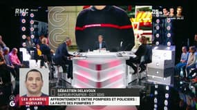 Affrontements pompiers / policiers: la faute des pompiers ?- Les Grandes Gueules RMC