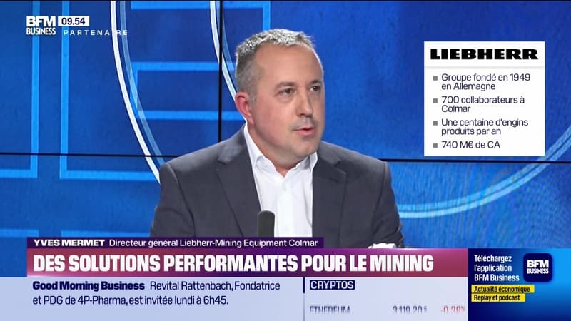 Yves Mermet (Liebherr-Mining Equipment Colmar) : Des solutions performantes pour le mining - 27/04