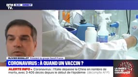 Coronavirus: selon le président de Sanofi France, "des centaines de chercheurs travaillent sur un vaccin depuis plusieurs semaines"