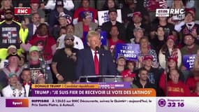 "Je suis fier de recevoir le vote des latinos" lance Trump après le meeting de New York 