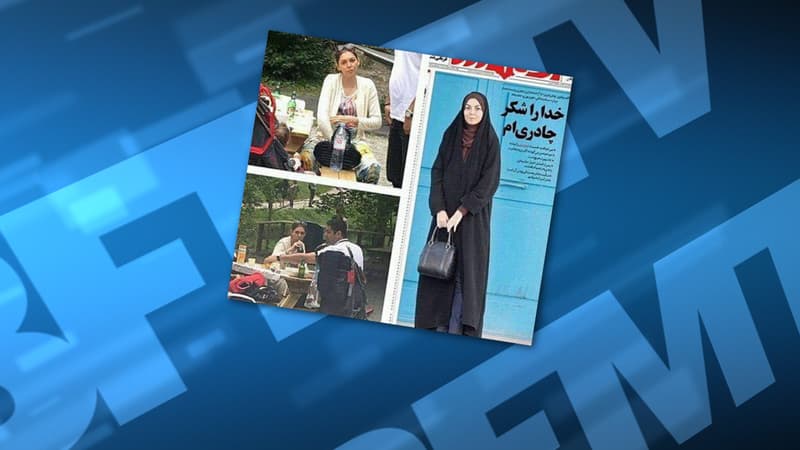 Azadeh Namdari est critiquée pour son attitude lors d'un voyage en Suisse.