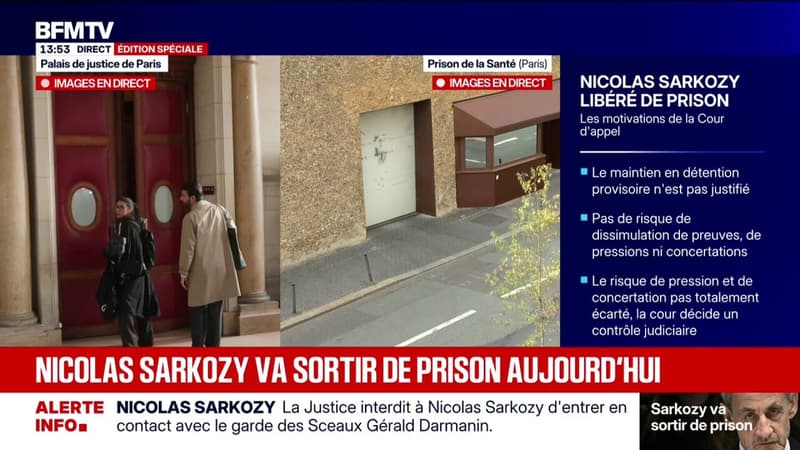 Comment va se dérouler la sortie de prison de Nicolas Sarkozy?