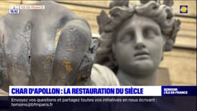 Yvelines: la restauration du siècle pour la fontaine du Char d'Apollon