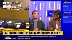 Eaux en bouteille: "On peut écarter un risque pour la santé" explique Tom Kerkour de BFMTV.com