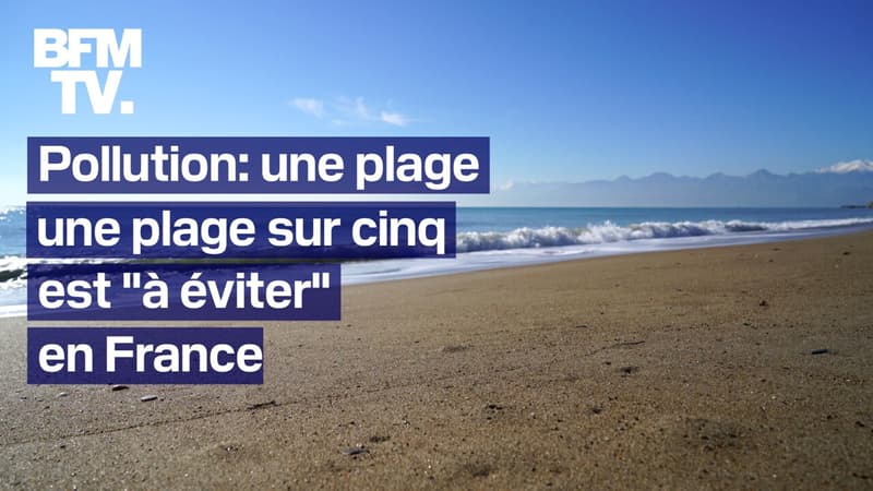 Pollution: une plage sur cinq est à éviter en France, d'après une étude