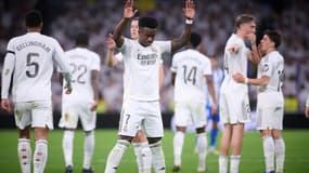 Vinicius lors de Real Madrid-Alavés, le 21 avril 2026