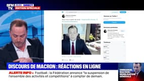 Les réactions en ligne au discours d'Emmanuel Macron (1/2) - 12/03