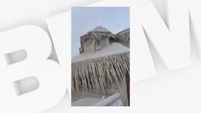 Les images des stalactites de Buffalo, aux États-Unis