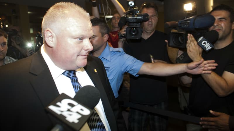 Rob Ford, ex-maire de Toronto.